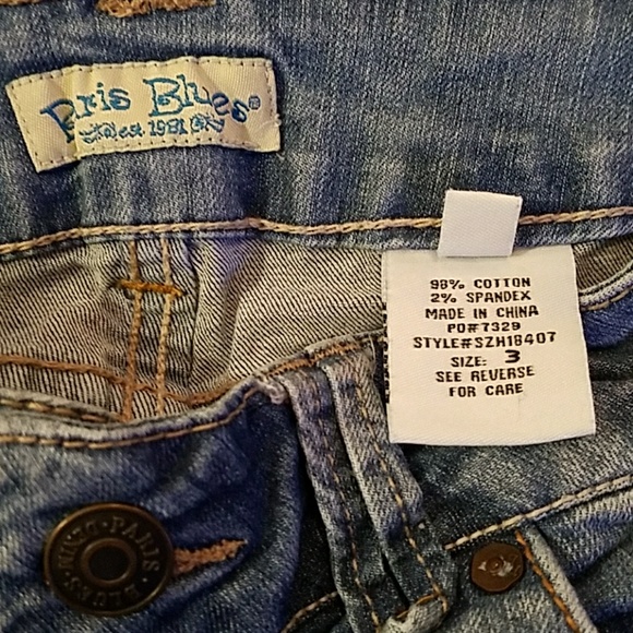 Paris Blues Jean Shorts - Picture 4 of 5